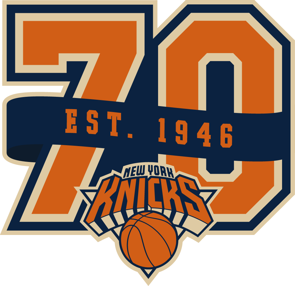 New York Knicks 2017 Anniversary Logo iron on transfers for fabric version 2
